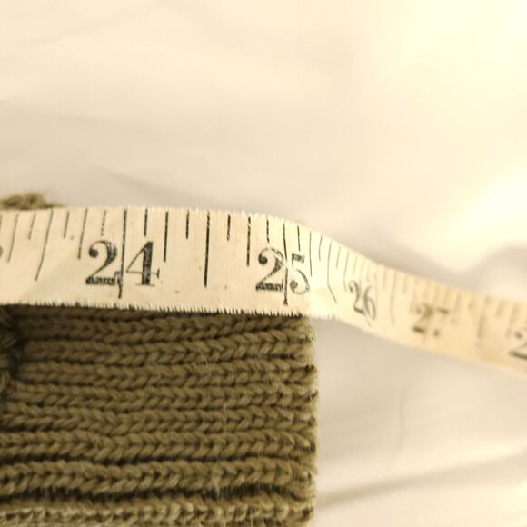 VTG NWT Faded Glory Womens Small Green Open Knit Open Front Cardigan Sweater - Picture 6 of 7